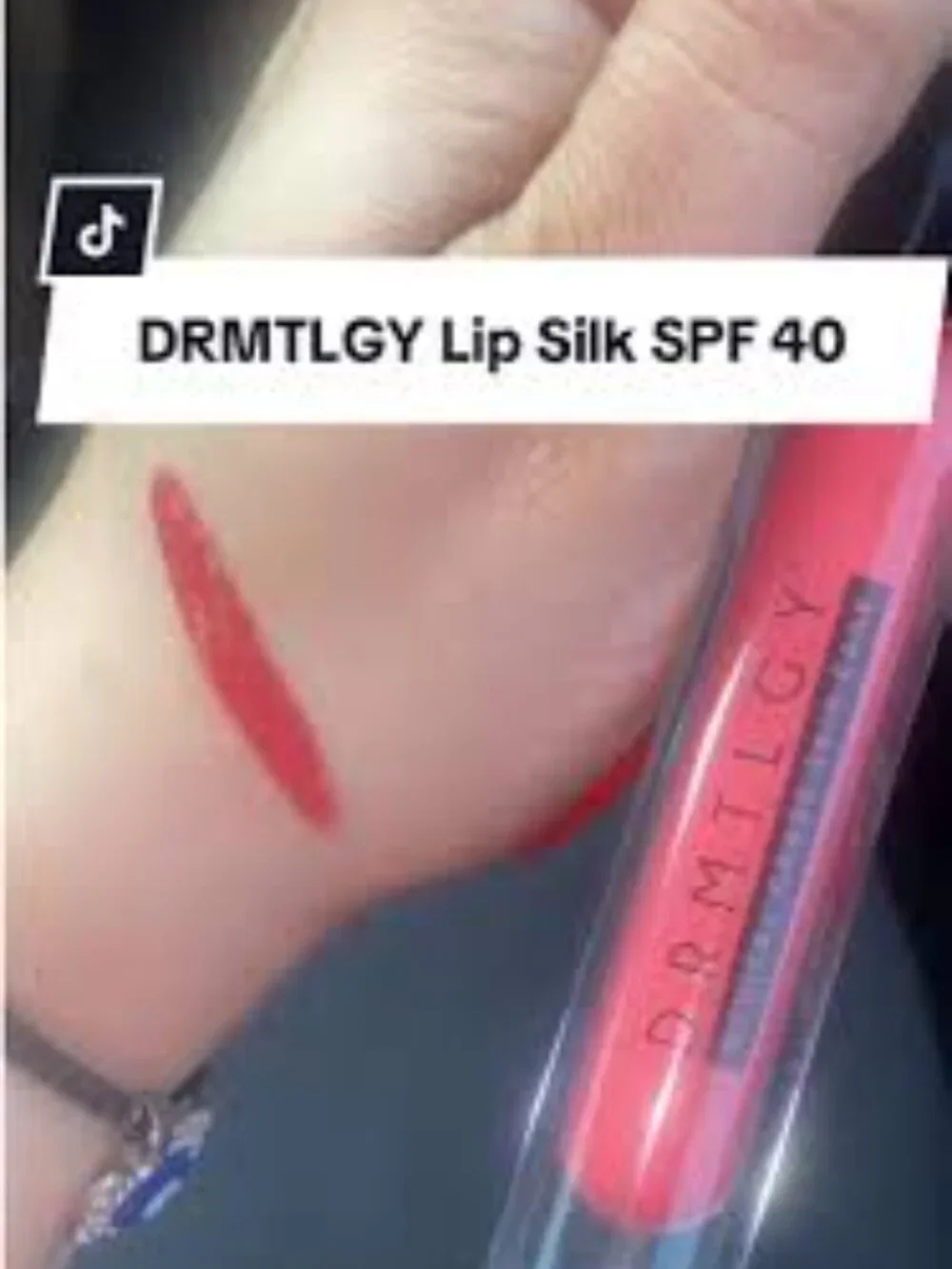 DRMTLGY BOLD Lip Silk SPF 40, Tinted Lip Balm & Lip Oil NEW UNUSED BOXED